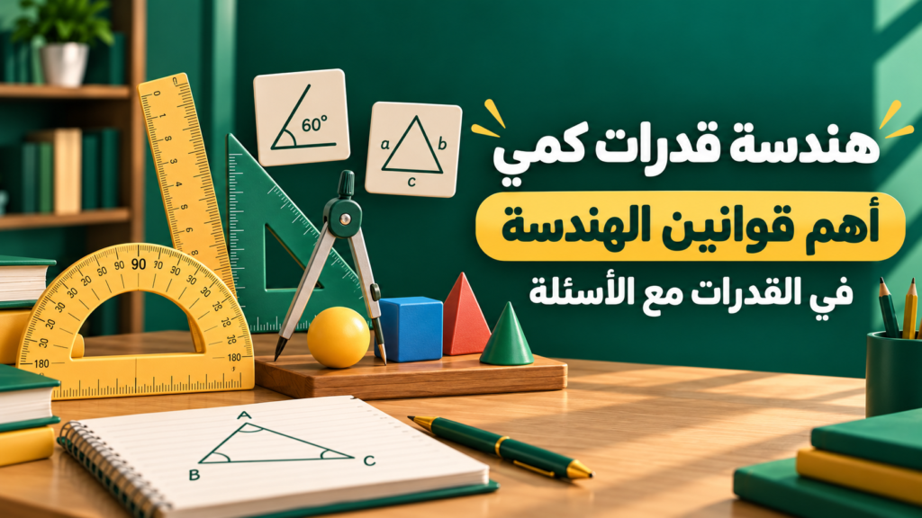 اهم قوانين الهندسة في القدرات