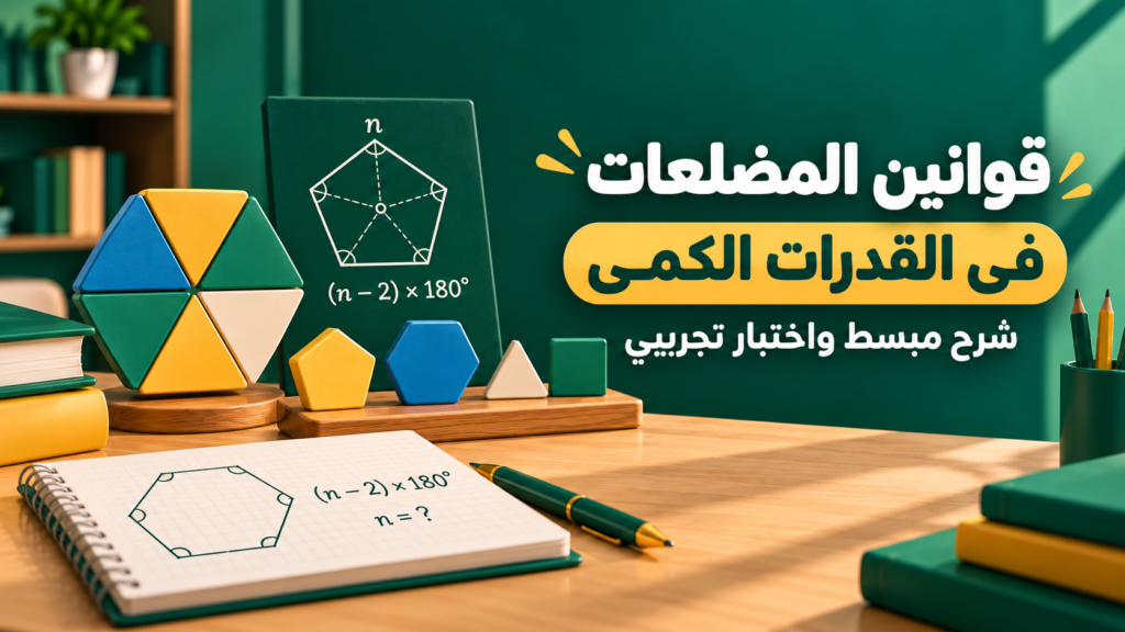 قوانين المضلعات في القدرات الكمي